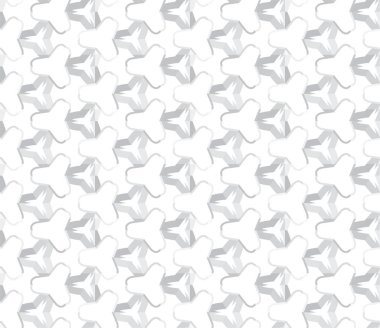 Geometrik yinelenen süs vektör deseni. Pastel tonları olan kusursuz tasarım dokusu