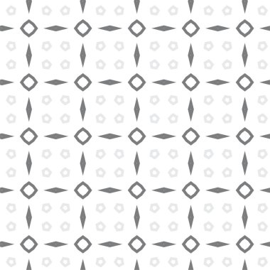 Geometrik şekilli kusursuz desen vektör çizimi  