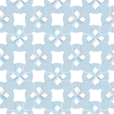 Geometrik soyut dikişsiz desen, vektör illüstrasyonu