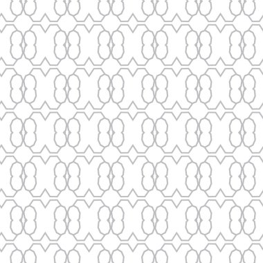 Geometrik soyut dikişsiz desen, vektör illüstrasyonu