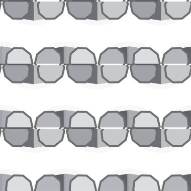 Geometrik soyut dikişsiz desen, vektör illüstrasyonu