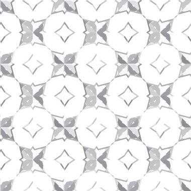 Geometrik soyut dikişsiz desen, vektör illüstrasyonu