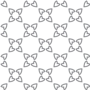 Geometrik soyut dikişsiz desen, vektör illüstrasyonu