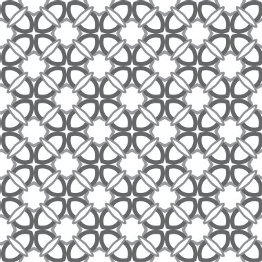 soyut geometrik dikişsiz desen, vektör illüstrasyonu