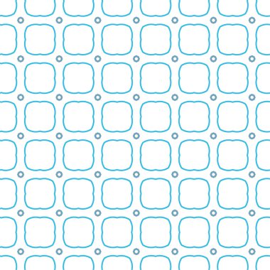 Geometrik soyut dikişsiz desen, vektör illüstrasyonu