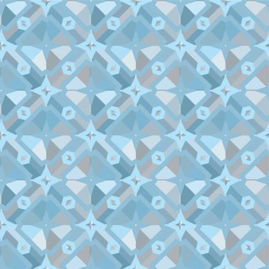 soyut geometrik dikişsiz desen, vektör illüstrasyonu