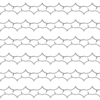 Geometrik soyut dikişsiz desen, vektör illüstrasyonu