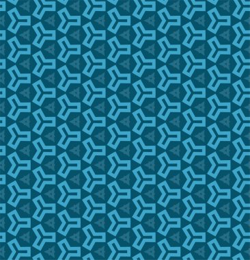 Geometrik soyut dikişsiz desen, vektör illüstrasyonu