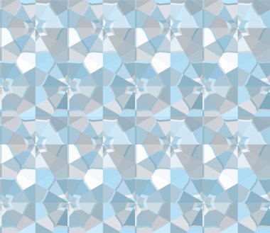 Geometrik soyut dikişsiz desen, vektör illüstrasyonu