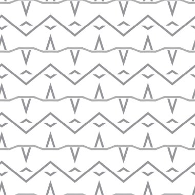 Geometrik soyut dikişsiz desen, vektör illüstrasyonu