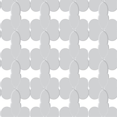 Geometrik soyut dikişsiz desen, vektör illüstrasyonu