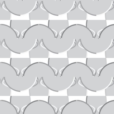 Geometrik soyut dikişsiz desen, vektör illüstrasyonu