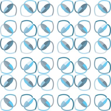 Geometrik soyut dikişsiz desen, vektör illüstrasyonu