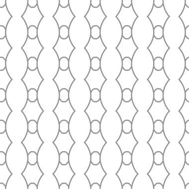 Geometrik soyut dikişsiz desen, vektör illüstrasyonu