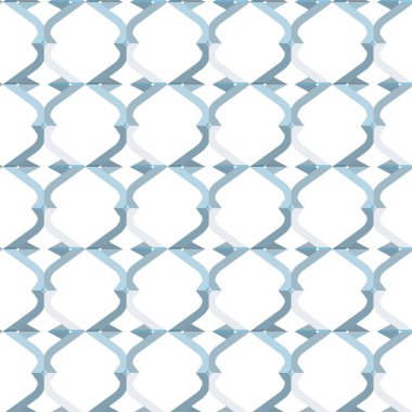 Geometrik soyut dikişsiz desen, vektör illüstrasyonu