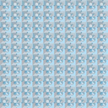 Geometrik soyut dikişsiz desen, vektör illüstrasyonu
