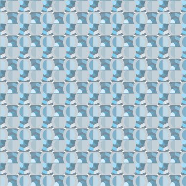 Geometrik soyut dikişsiz desen, vektör illüstrasyonu