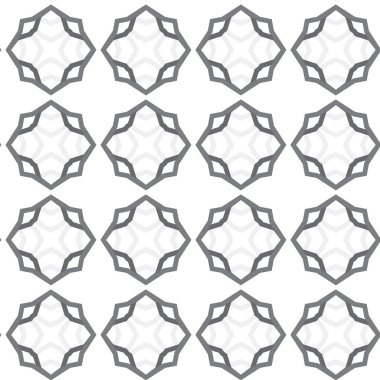 soyut geometrik dikişsiz desen, vektör illüstrasyonu