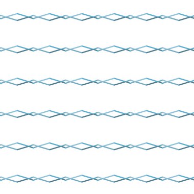 Geometrik soyut dikişsiz desen, vektör illüstrasyonu