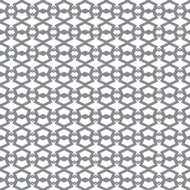 Geometrik soyut dikişsiz desen, vektör illüstrasyonu