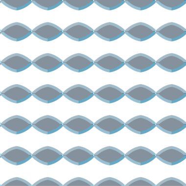 Geometrik soyut dikişsiz desen, vektör illüstrasyonu