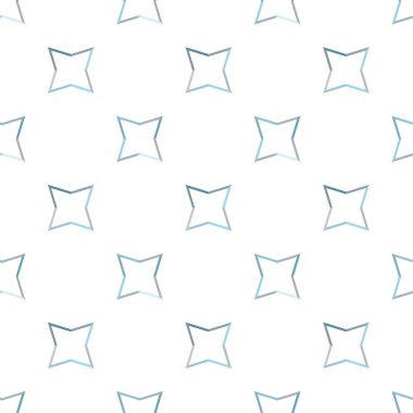 Geometrik soyut dikişsiz desen, vektör illüstrasyonu