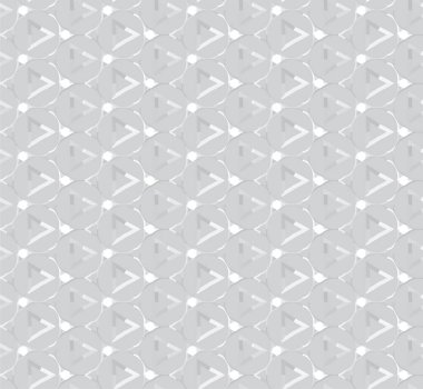 Geometrik soyut dikişsiz desen, vektör illüstrasyonu
