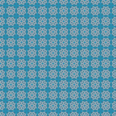 Geometrik soyut dikişsiz desen, vektör illüstrasyonu