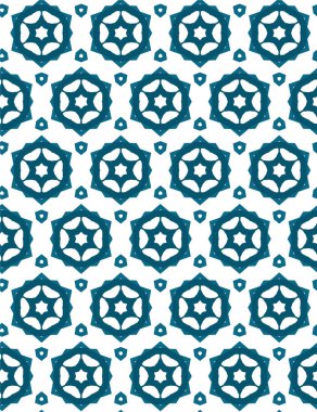 Geometrik soyut dikişsiz desen, vektör illüstrasyonu