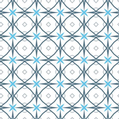 soyut geometrik dikişsiz desen, vektör illüstrasyonu