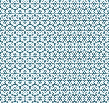 Geometrik şekilli kusursuz desen vektör çizimi