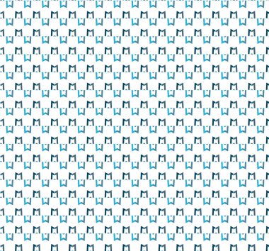 Geometrik soyut dikişsiz desen, vektör illüstrasyonu