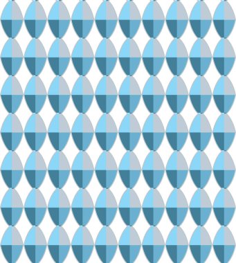 Geometrik soyut dikişsiz desen, vektör illüstrasyonu