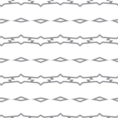 Geometrik soyut dikişsiz desen, vektör illüstrasyonu
