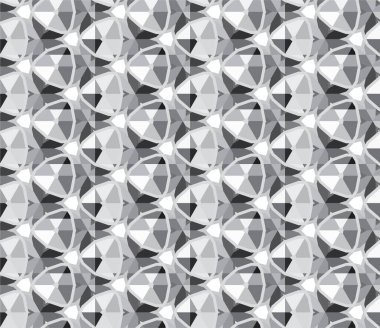 soyut geometrik dikişsiz desen, vektör illüstrasyonu