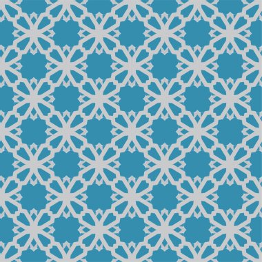 Geometrik soyut dikişsiz desen, vektör illüstrasyonu