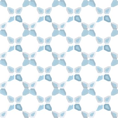 Geometrik soyut dikişsiz desen, vektör illüstrasyonu