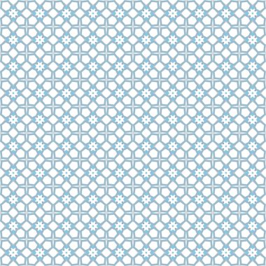 Geometrik soyut dikişsiz desen, vektör illüstrasyonu