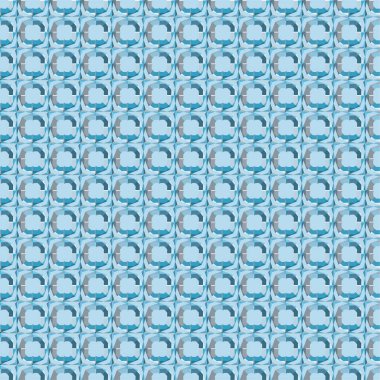 Geometrik soyut dikişsiz desen, vektör illüstrasyonu