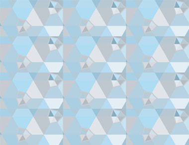 Geometrik soyut dikişsiz desen, vektör illüstrasyonu