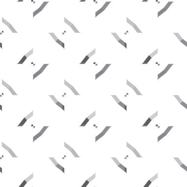 soyut geometrik dikişsiz desen, vektör illüstrasyonu