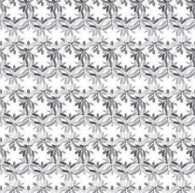 Geometrik soyut dikişsiz desen, vektör illüstrasyonu