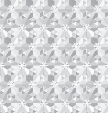 Geometrik soyut dikişsiz desen, vektör illüstrasyonu