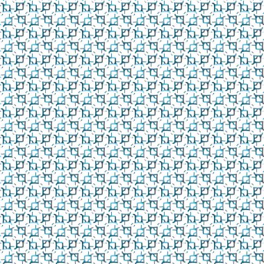 Geometrik soyut dikişsiz desen, vektör illüstrasyonu