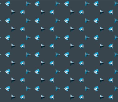 soyut geometrik dikişsiz desen, vektör illüstrasyonu