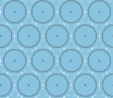 soyut geometrik dikişsiz desen, vektör illüstrasyonu 