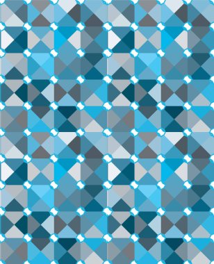Geometrik soyut dikişsiz desen, vektör illüstrasyonu