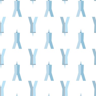 Geometrik soyut dikişsiz desen, vektör illüstrasyonu