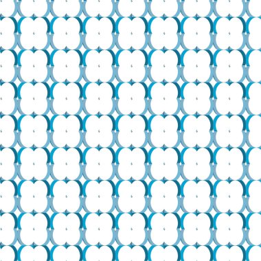 Geometrik soyut dikişsiz desen, vektör illüstrasyonu