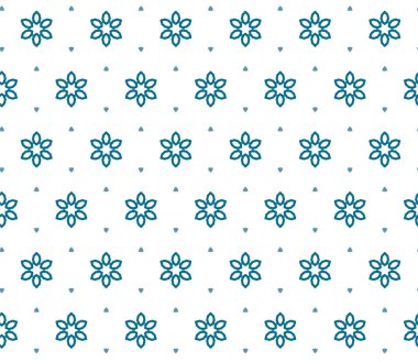 soyut geometrik dikişsiz desen, vektör illüstrasyonu